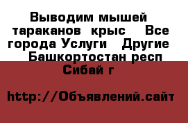 Выводим мышей ,тараканов, крыс. - Все города Услуги » Другие   . Башкортостан респ.,Сибай г.